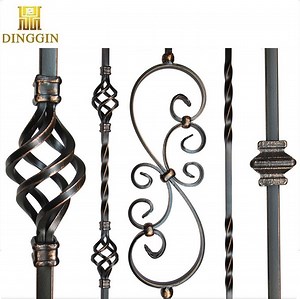 [Hot Item] Forged Steel Outdoor Wrought Iron Balusters Wholesale