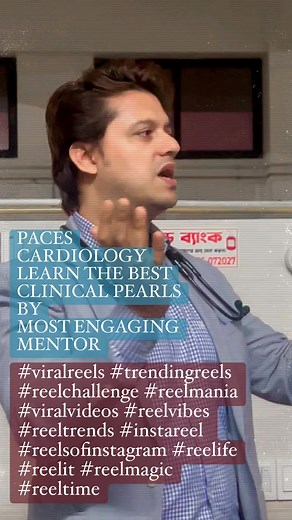PACESCARDIOLOGYLEARN THE BEST CLINICAL PEARLS BY MOST ENGAGING MENTOR #viralreels #trendingreels #reelchallenge #reelmania #viralvideos #reelvibes #reeltrends #instareel #reelsofinstagram #reelife #reelit #reelmagic #reeltime | SsAcademy International