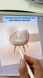 Pic credit Sketch1story . #procreate #interiordesign #interiorsketch #interiorsketching #interiordesigner #digitalsketch #procreatesketch #digitalsketching #ipadsketch #ipadart #procreatetips #procreateart #procreateartist #drawinghelp #arthelp #arttechniques #digitaldesign | Designerit Art