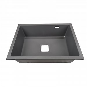 [Hot Item] Luxury Hidden Black Modern Kitchen Sinks Multifunction Sink Kitchen Quartz Stone Smart Kitchen Sinks