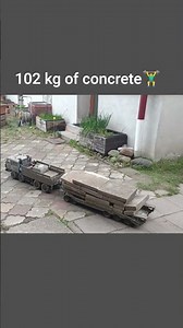 Tatra 815VT #rc #tatra towing 102 kg of concrete