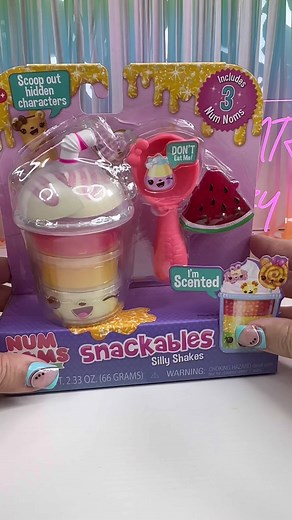 Num Noms Snackables Silly Shakes #nostalgia #asmr #numnoms | ASMR Crazy