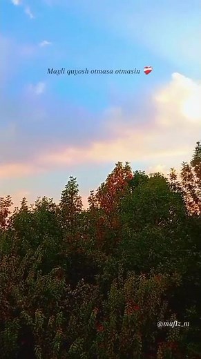 Mayli quyosh otmasa otmasin ❤️‍🩹
