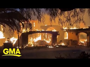 Fire burns more than 14K acres in Southern California
