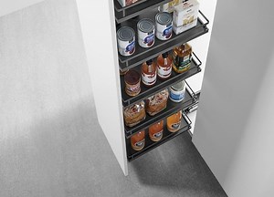[Hot Item] Cabinet Storage System Tall Larder Unit Kitchen Pull out Rack