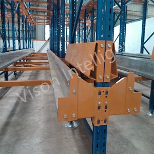 [Hot Item] Warehouse Automated Storage Solution Shuttle Asrs System with Semi-Automated Radio Shuttle Shuttles