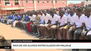 Serviços prisionais - Mais de 300 alunos matriculados em Malanje Assista o vídeo completo aqui: https://tpa.ao/ao/noticias/detalhes.php?id=569764 | Televisão Pública de Angola - TPA "Oficial"