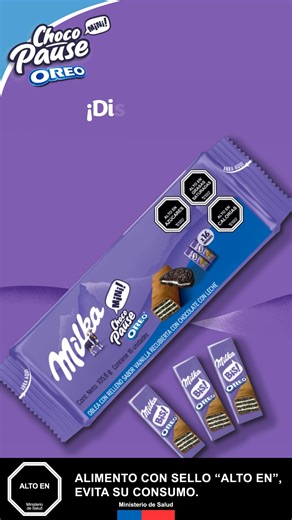 ¡Prueba y comparte! Vive una pausa deliciosa con Choco Pause de Milka. #ChocoPause #Milka #MilkaChile #NuevoChocoPause #Break | Milka