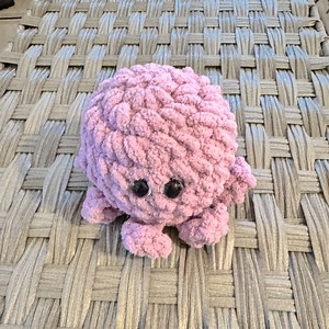 Handcrafted Hand Crocheted Amigurumi Baby Octopus
