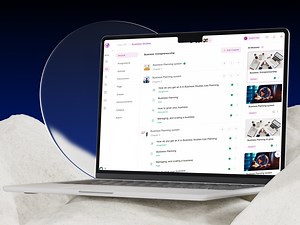 E-Learning Management System UI/UX Design for Seamless Education