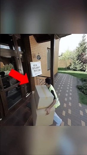 Unexpectedly this delivery guy did it 😯