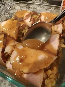 157K views · 192 reactions | Turkey Roll Ups with Stuffing and Gravy...