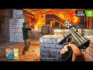 GTA 5 'Long Stretch' POV Mission 8K Gameplay | RTX 4090 Ultra Realistic Graphics MOD