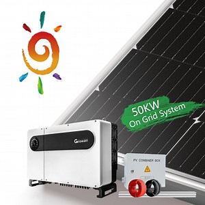[Hot Item] 30kw 40kw 50kw on Grid Solar System Grid Tie Solar Kit
