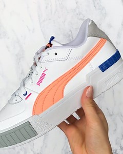 You can never have too many chunky sneakers right?! Save an extra 10% on this colourful Puma Cali Sport in the Foot Locker sale with the code 'EXTRA10'✨ Shop here: https://solesupplier.co/3lpKZFo | The Sole Womens