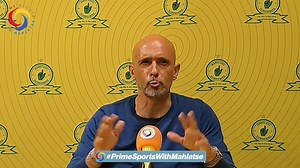 Miguel Cardoso on Jayden Adams. | Mahlatse Mphahlele