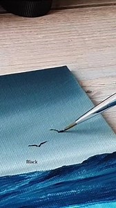 Stormy Sky Underwater Seascape Acrylic Painting for Beginners #seascapepainting #underwaterpainting #canvaspainting #acrylicart #paintingreels | Jay Lee Paintings