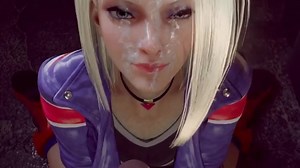 Cammy White in back alley - Cartoon Porn