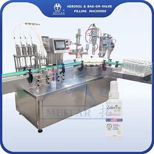 [Hot Item] Fully Automatic Alcohol Spray Bottle Filling Machine Alcohol Sanitizer Filling Machine