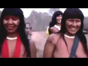 Nude tribe of the Amazon Rain Forest, the naked Yanomami Tribes hard life Documentary