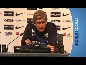 YAYA INJURY UPDATE | City v Sunderland Manuel Pellegrini press conference 1
