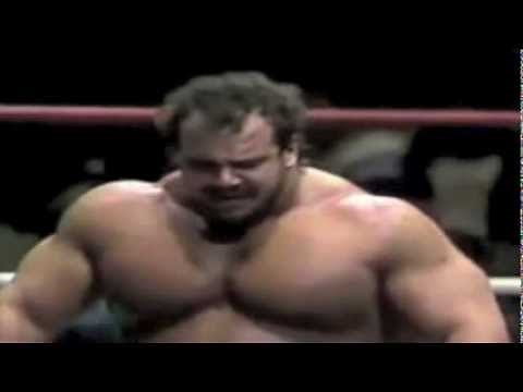 Ted Arcidi vs Big John Studd - The Ultimate Musclebear Match!!