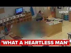 "What a heartless man:" Video shows day care employee James Ciolino shoving girl to the ground