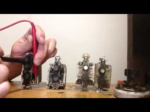 How to find common terminal push button three way switch