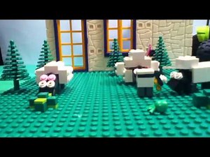 Lego shaun the sheep 3: Timmy on a tractor