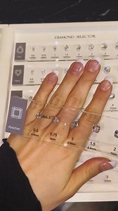 Ready to find your forever sparkle? 💎✨ The Diamond Selector tool at REEDS Jewelers helps you discover the perfect cut and carat for your dream engagement ring! #PerfectDiamond #DiamondSelector #REEDSJewelers #DreamRing #RingGoals #ShineBright #DiamondsAreForever #BridalBliss #CaratGoals #CustomJewelry #ForeverYours #LoveAtFirstSight #SparkleGoals #EngagementInspo #BlingItOn #RingPerfection #LoveAndSparkle #EngagedLife #DreamItAndDesignIt | Reeds Jewelers