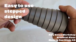 Bracelet Sizer Mandrel (Grey)