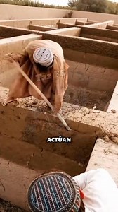 Proceso de construcción de casas de barro 🤔 | Taz FB