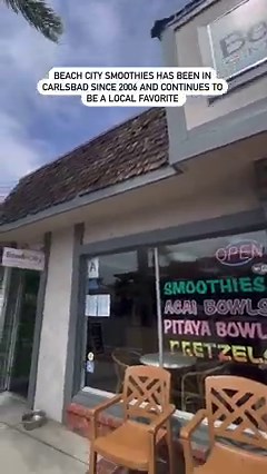 Today is #womanwednesday and we are featuring Mary Jacobson, owner of Beach City Smoothies located in Carlsbad Village. Having opened in 2006, Beach City Smoothies is the longest-lasting smoothie shop in Carlsbad Village and a true favorite by locals and tourists who continue to visit regularly. They are known for their all-fruit smoothies, locally famous acai bowls and gourmet pretzels. Mary has been a Carlsbad local for 40 years and decided to start Beach City Smoothies because of her love for