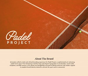 Padel Project - Branding and Identity - Artemedy Creative agency