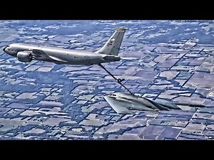 B-2 Spirit Bomber In-Flight Refueling