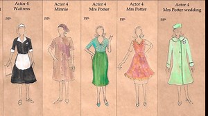 Looking through the beautiful #Toast costumes from designer Libby Watson 👗👞🧦 including young Nigel Slater! #ToastPlay 🍞🍞🍞 #1960s | Northern Stage