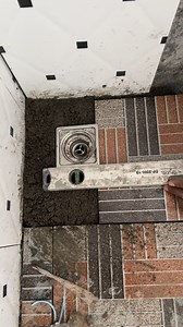 1.3K views | How To Quickly Cut & Install Tile Around Shower Floor Drain | Creative Handmades Ideas Diy | Facebook