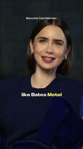 #maxxxine cast interview part 1🤭 with #lilycollins #elizabethdebicki and #halsey❤️ Where would you