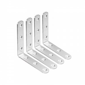[Hot Item] Galvanize Wood/Sheet Joint Connectors Aluminum Angle Bracket Metal Corner Support Brackets
