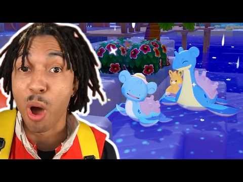 PIXELDRINK LEARNS HOW TO SURF WITH LAPRAS | Pokémon Pokopia [PART 29]