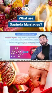 What are sapinda marriages? #india #hindu #sapindamarriages #delhihighcourt #delhi #father #mother #hindumarriageact #marriages #shorts #reelsindia #viralvideos #upsc #cse | Study IQ