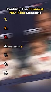 Ranking The Funniest NBA Kids Moments 31 #rap #hiphop #raptok #rapping #rappers #rapper #hiphopmusic #music #songs #song #album #albums #goat #funny #sad #happy | Basketball Lovers | Facebook