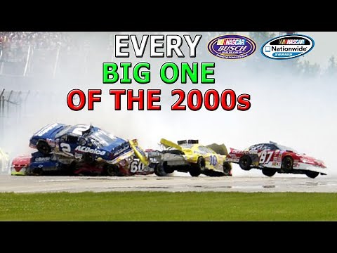 EVERY BIG ONE IN NASCAR BUSCH/NATIONWIDE OF THE 2000s