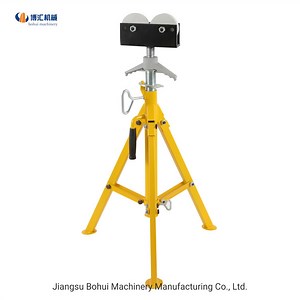 [Hot Item] High Quality Adjustable Height Pipe Stand Pipe Support with Roller Head