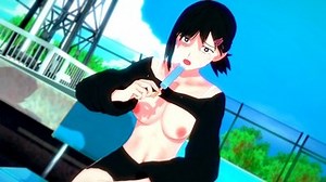 Passionate Sex With Kobeni Higashiyama Chainsaw Dude Hentai