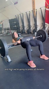 🍑 Booty Day 🍑 Hip thrust sumo walk superset 5 sets 10 repetitions with 3 sec down and 1 sec pause at the top Into 60 sec sumo walk Join our Butts and Gutz Program and get that booty to pop Alphababe.fit | Camille Leblanc-Bazinet
