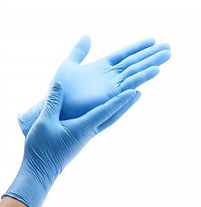 [Hot Item] Powder-Free Blue Nitrile Gloves for Medical and Industrial Use