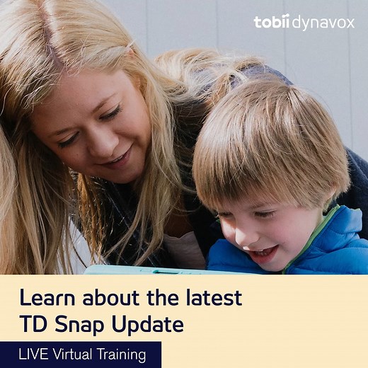 Learning the path to words in TD Snap just got easier. With the latest release, eye-gaze & scanning users can access the “follow search paths” function. Learn about these & other new features at this virtual session > https://bit.ly/40sjWP4 | Tobii Dynavox