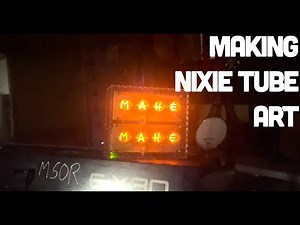 Symbolic Nixie Tube Art