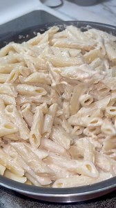 Pasta blanca con media crema 🍲cremosa | Selene24